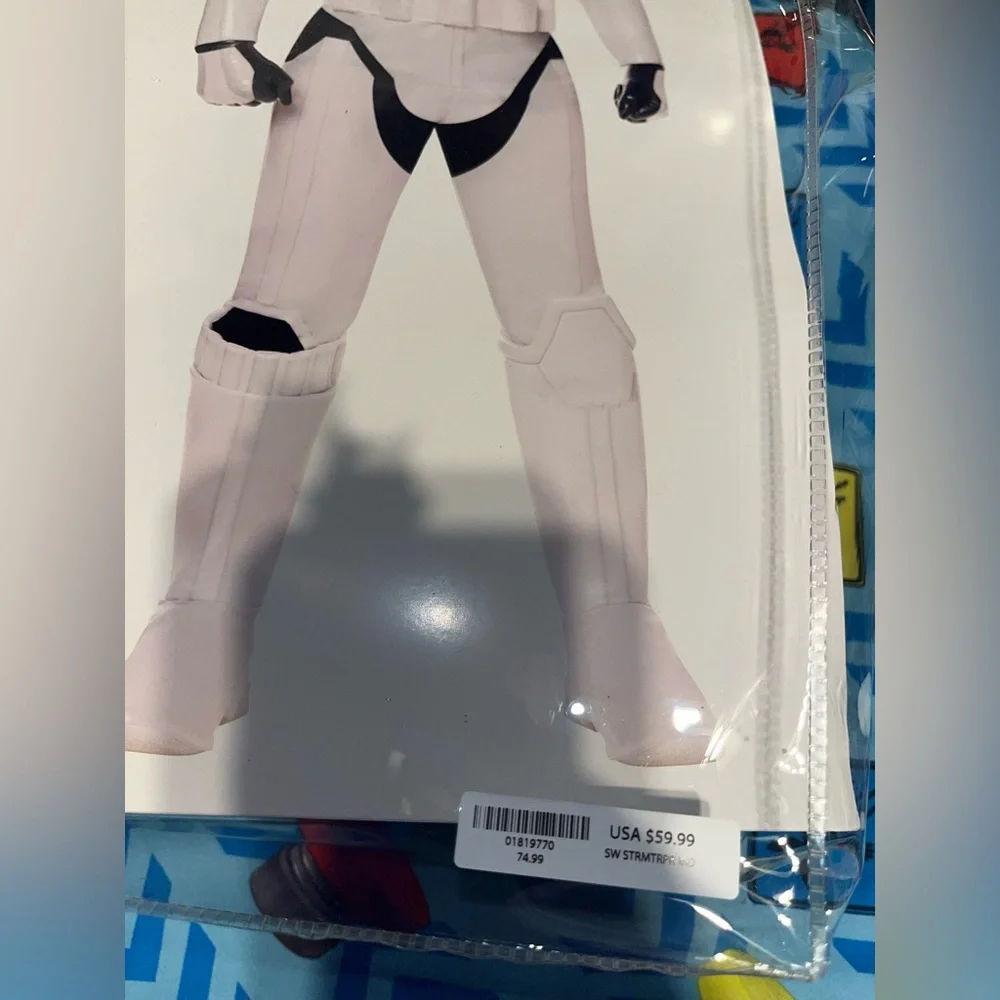 Spirit Star Wars Stormtrooper Costume - White and Black - Picture 4 of 16